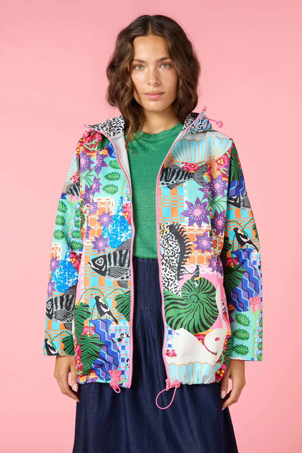 All Things Print Raincoat - Image 2