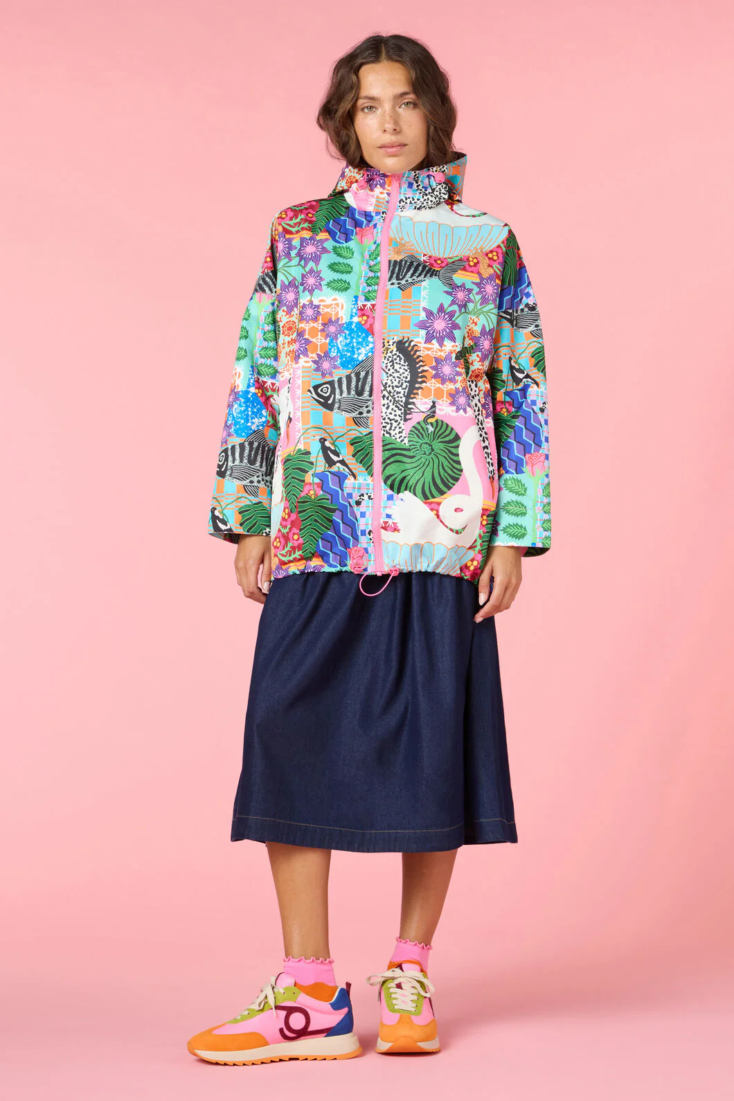 All Things Print Raincoat - Image 3