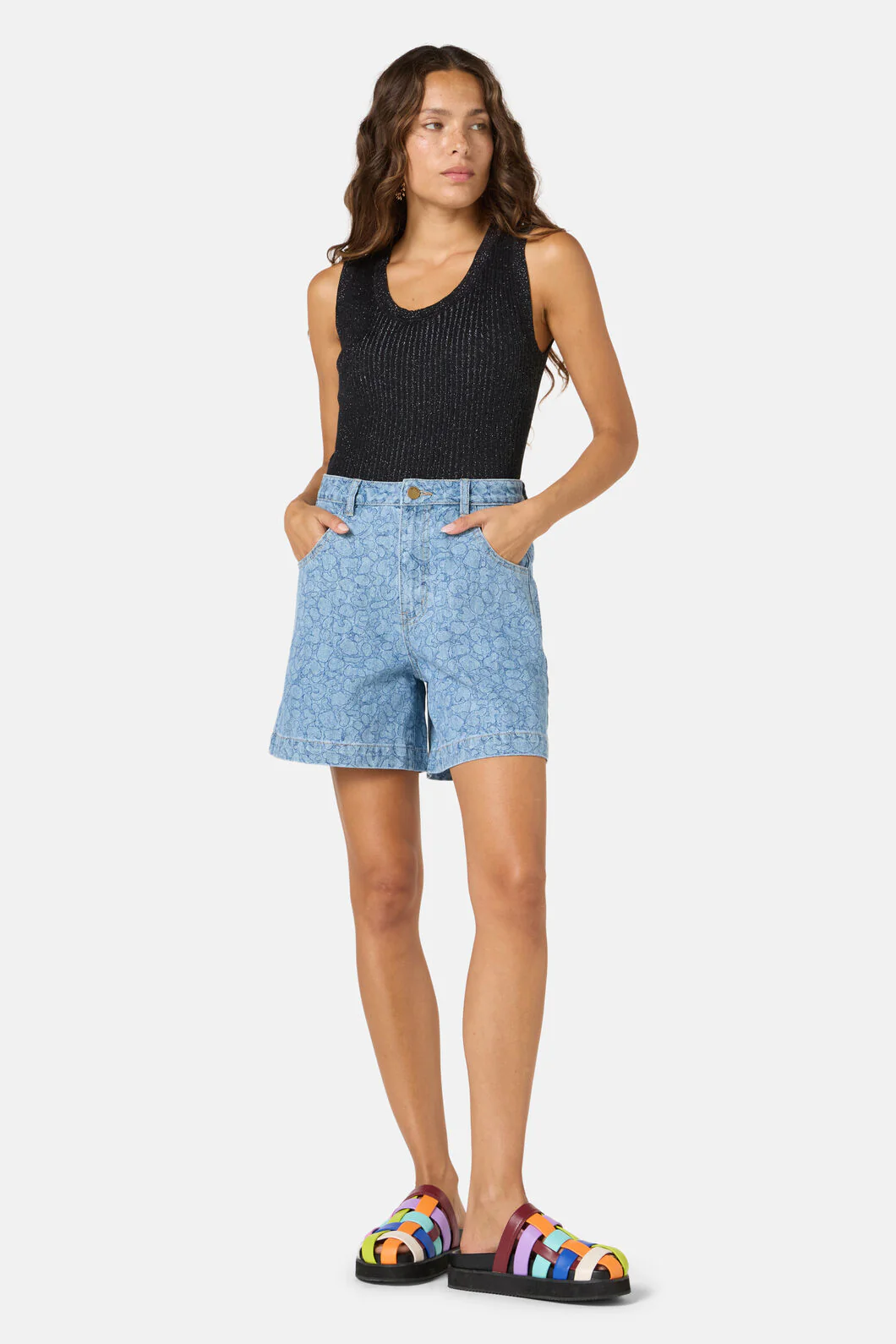 Allegra Cotton Knit Tank - Image 3