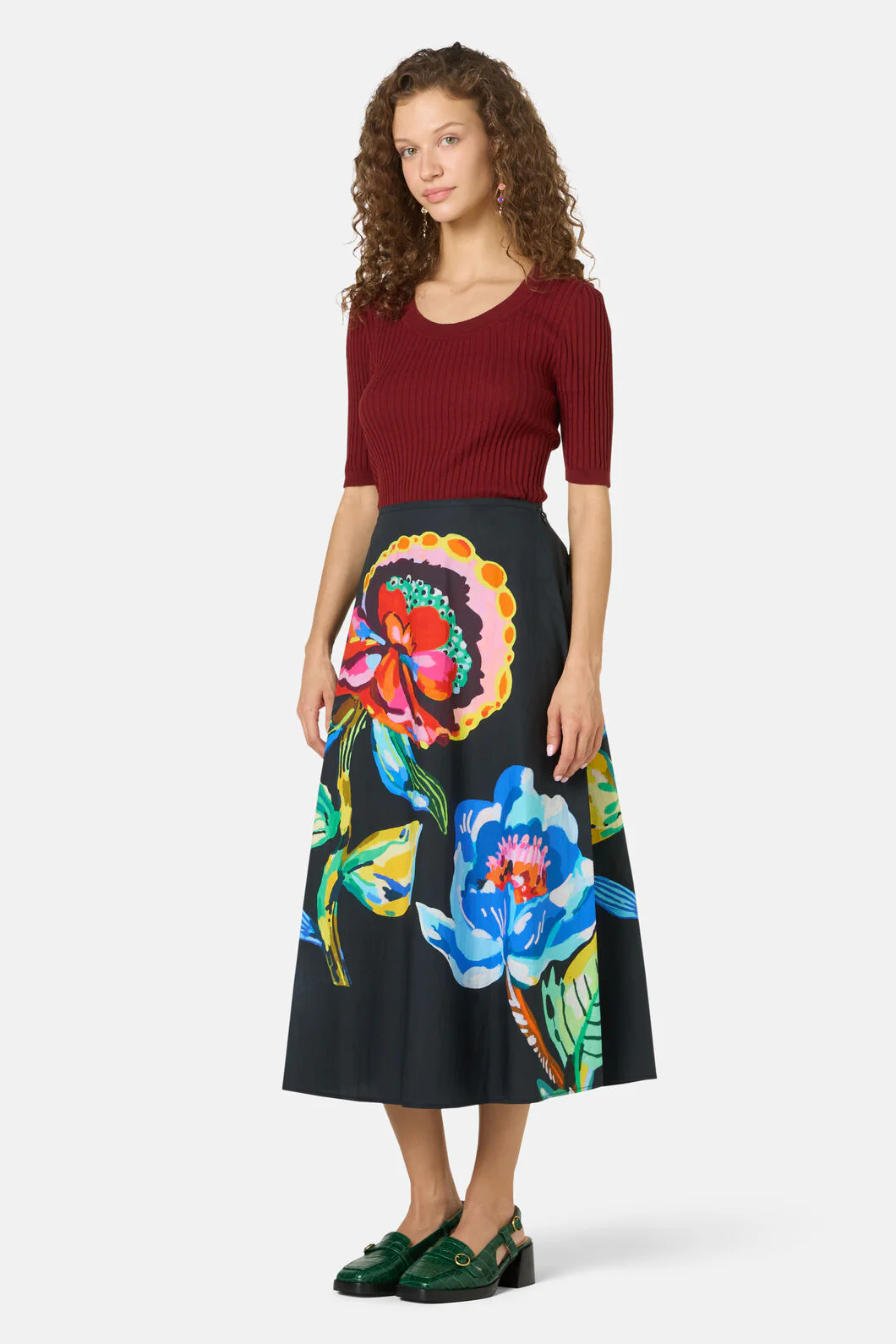 Allegra Scooped Neck Knit Top - Image 4