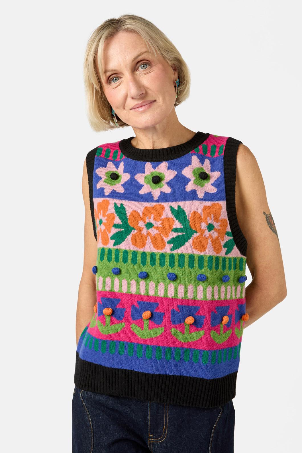 Amphora Knit Vest - Image 6