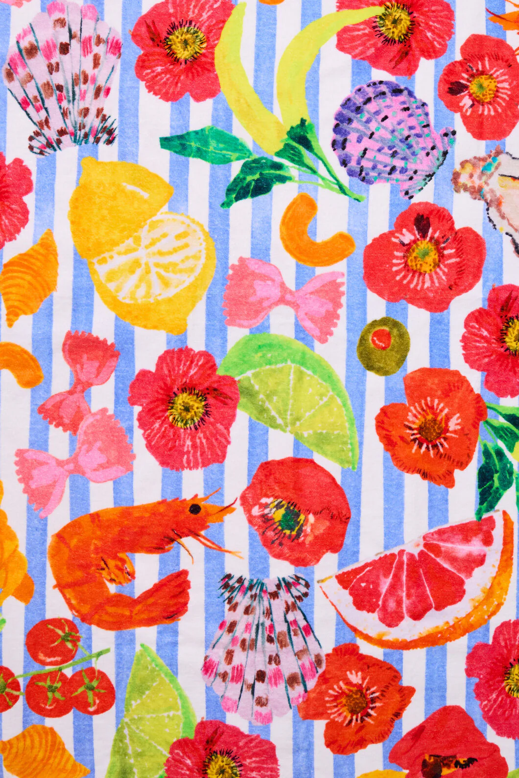 Antipasto Stripe Beach Towel - Image 2