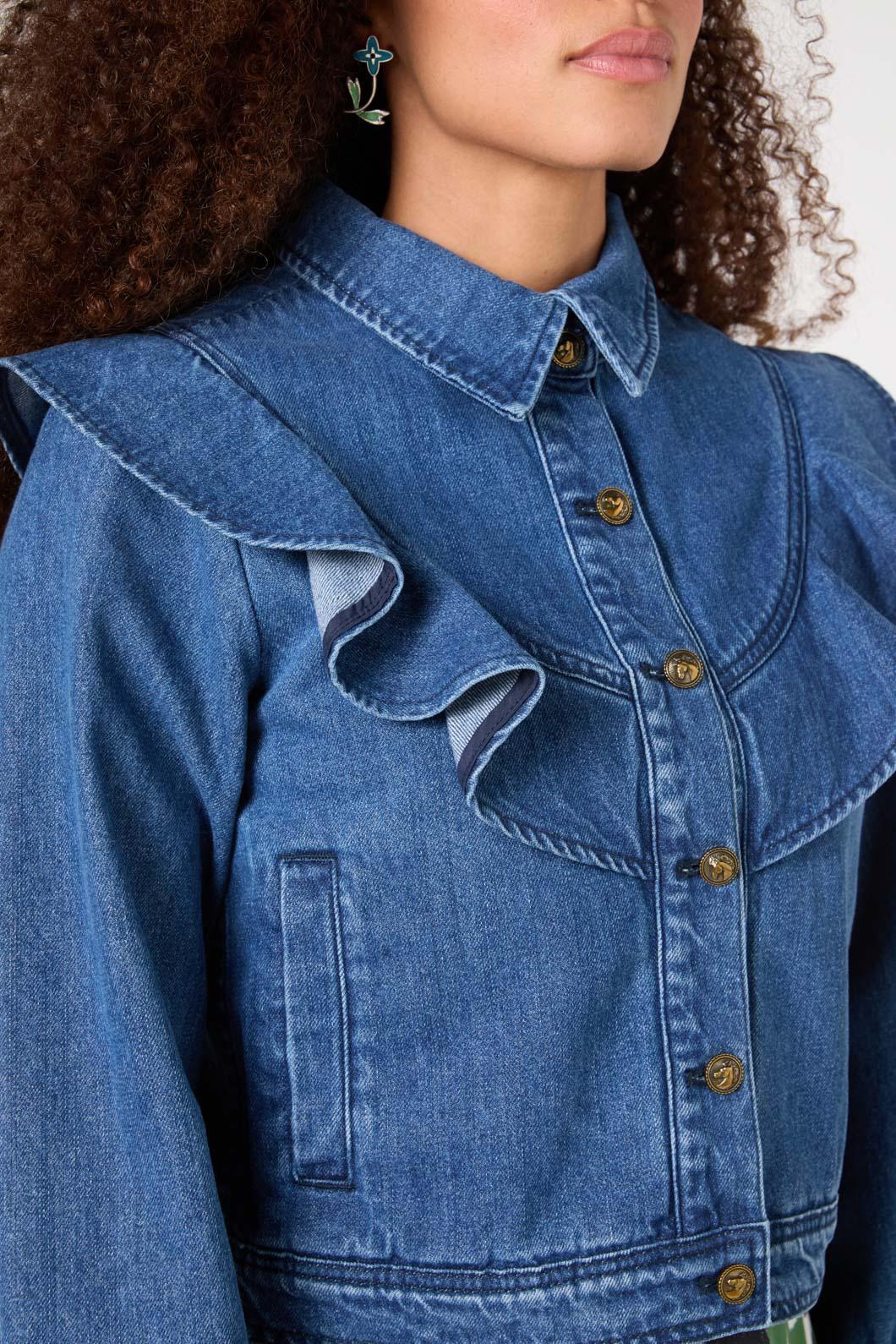 At The Ranch Denim Jacket - Image 2