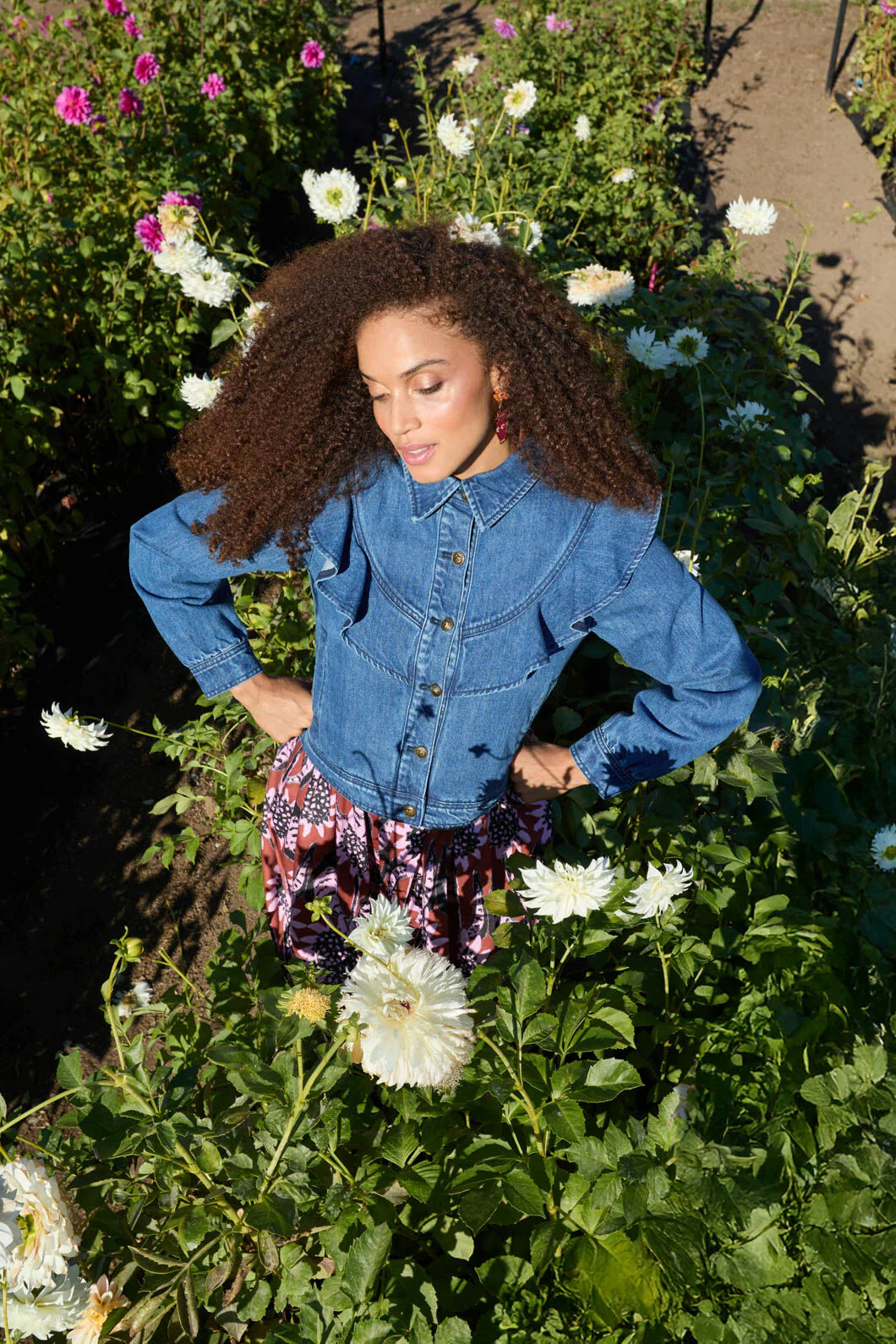 At The Ranch Denim Jacket - Image 3