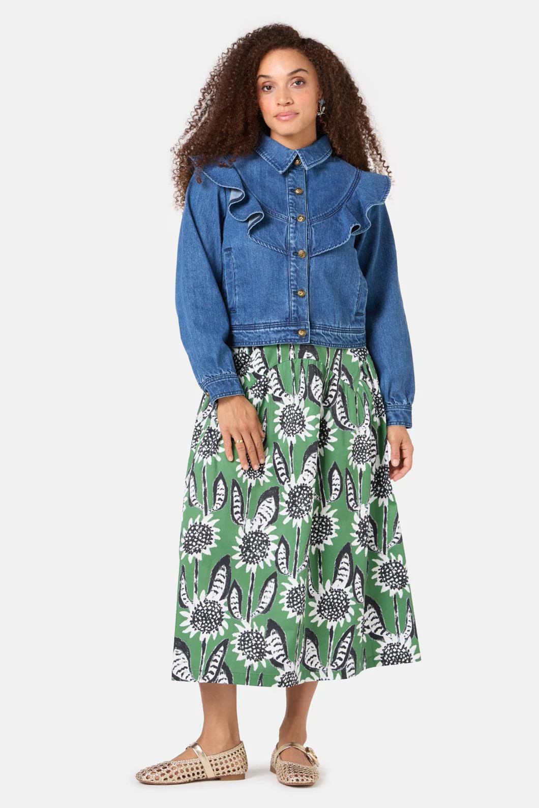 At The Ranch Denim Jacket - Image 4