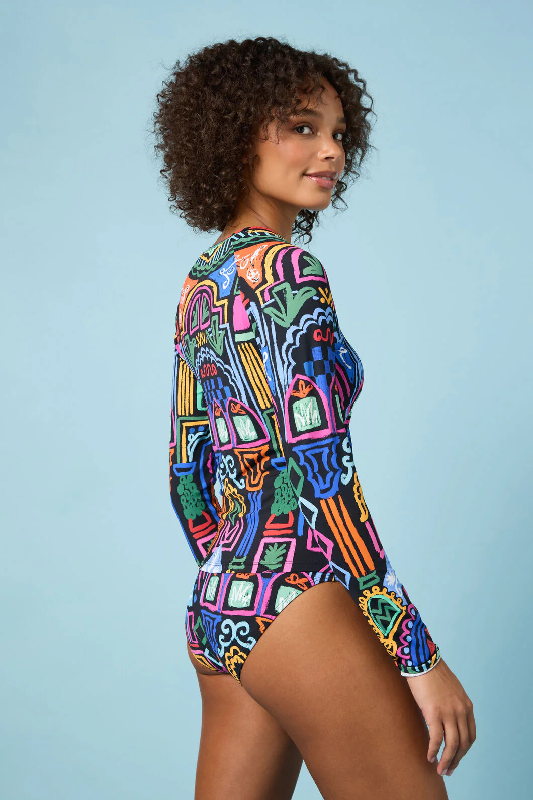 Atrium Print Rashie - Image 4