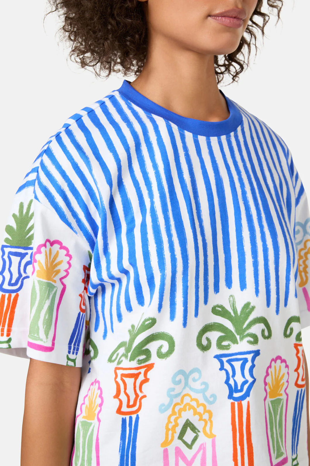 Atrium Print Relaxed Tee - Image 5
