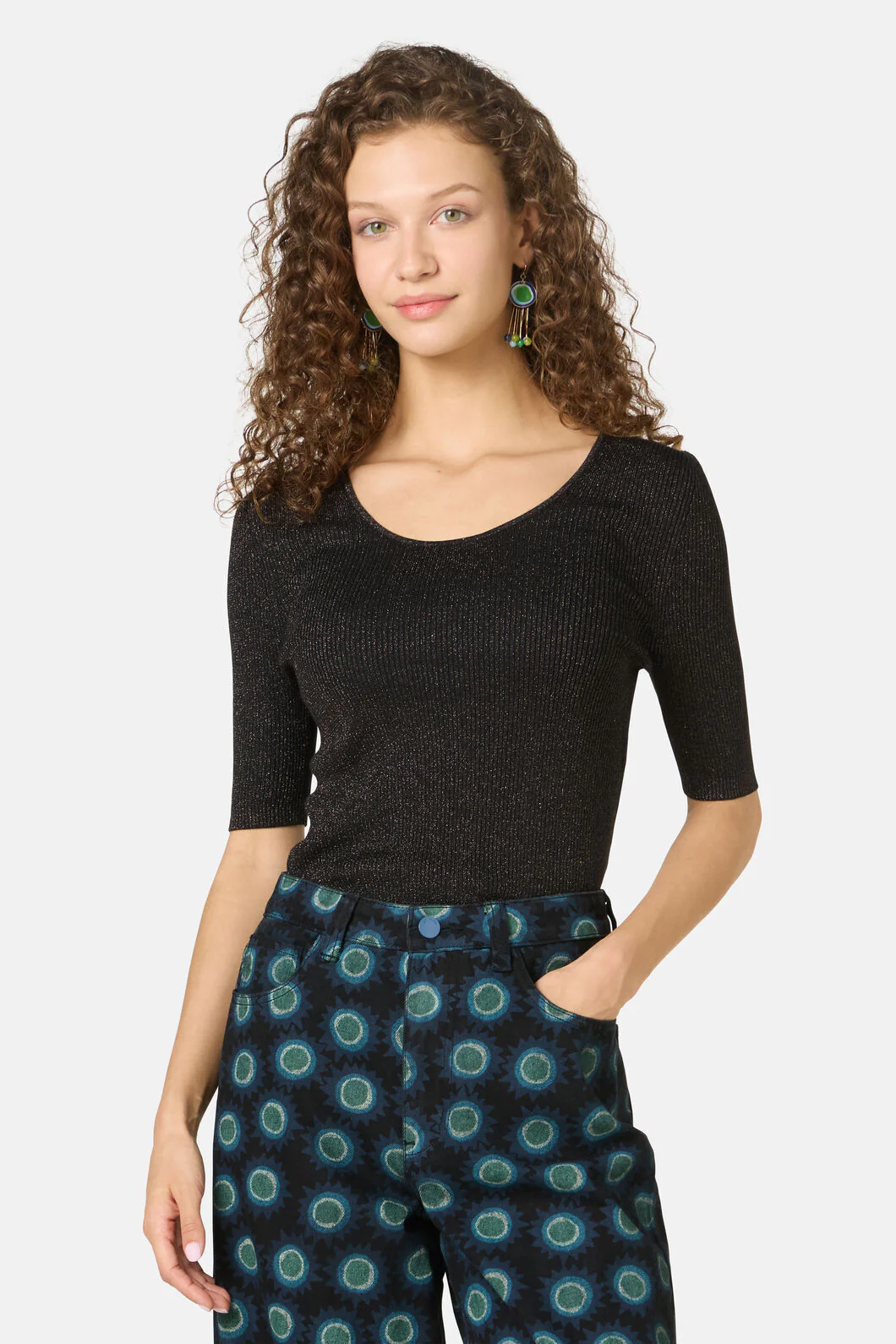 Ballet Rib Knit Top - Image 2