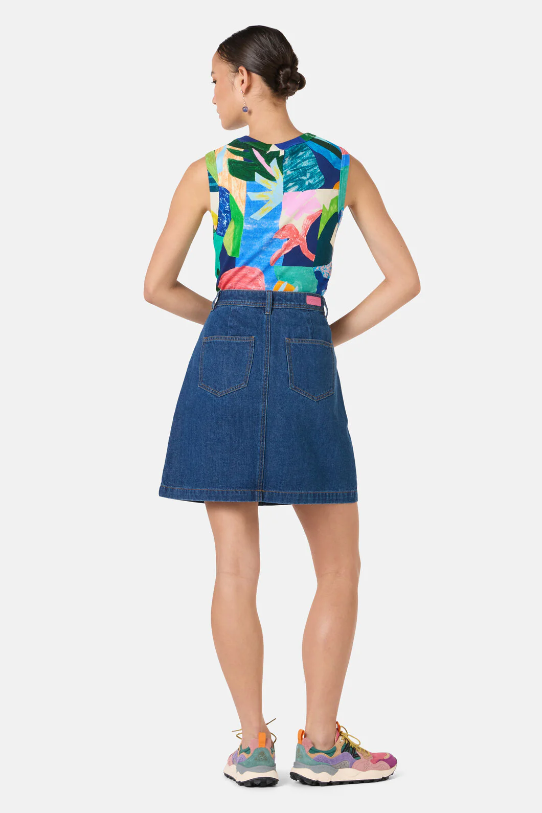 Billie Denim Mini Skirt - Image 4