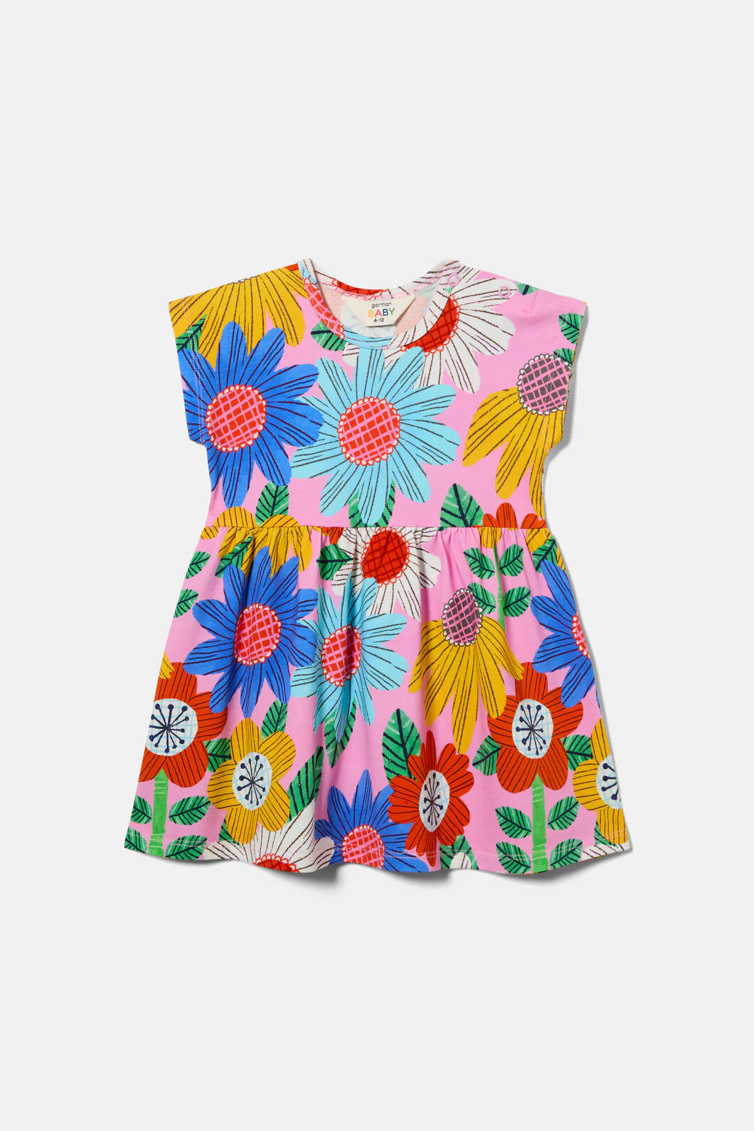 Blooming Floral Baby Dress - Image 2