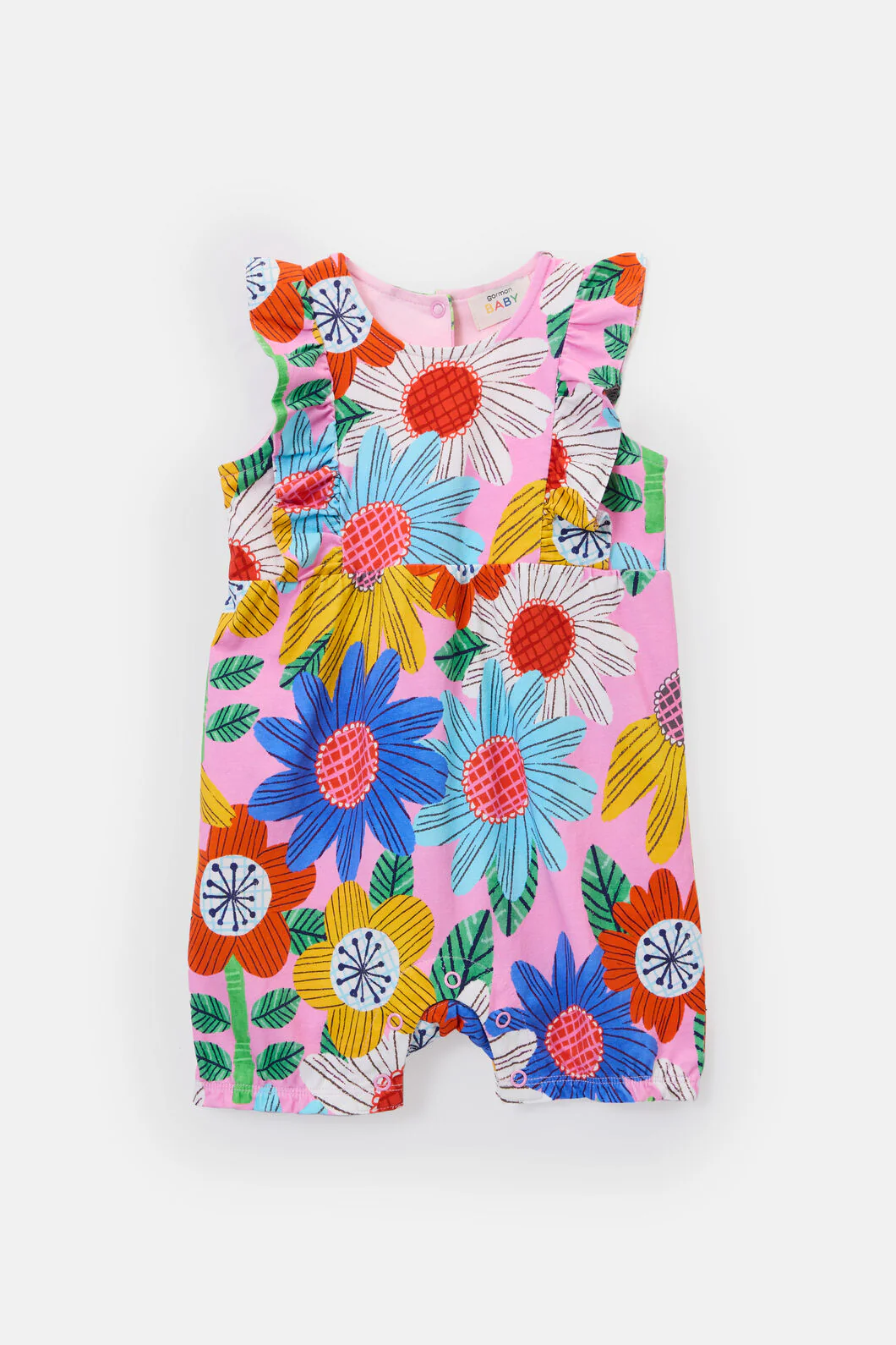 Blooming Floral Baby Onesie - Image 2