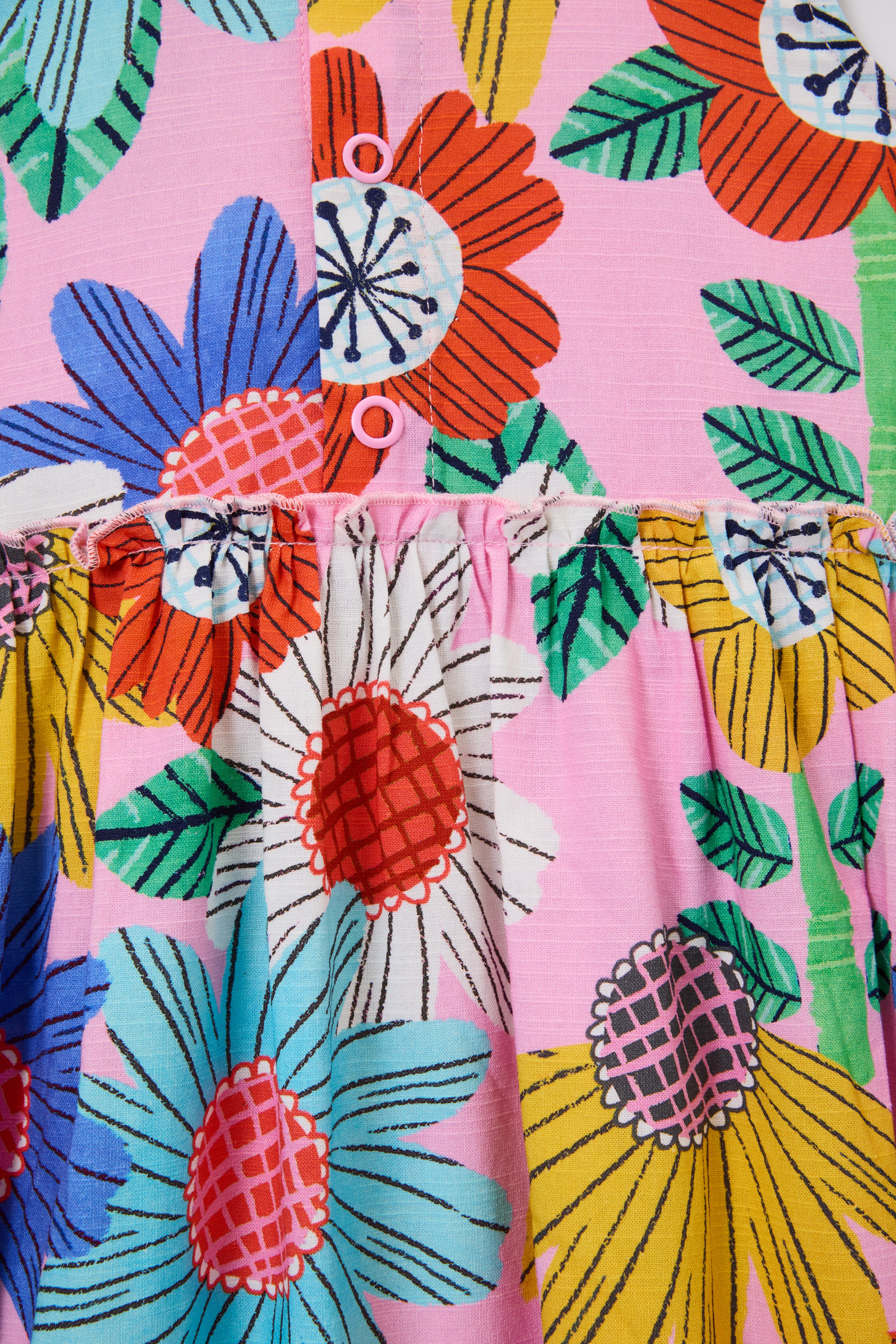 Blooming Floral Kids Dress - Image 4