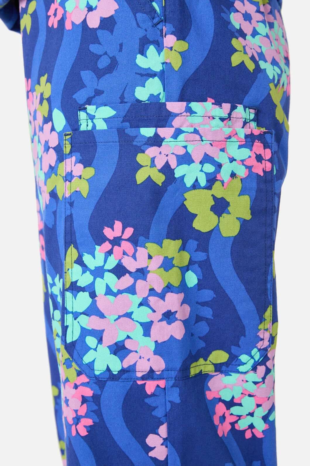 Blue Blooms Scrub Set - Image 6