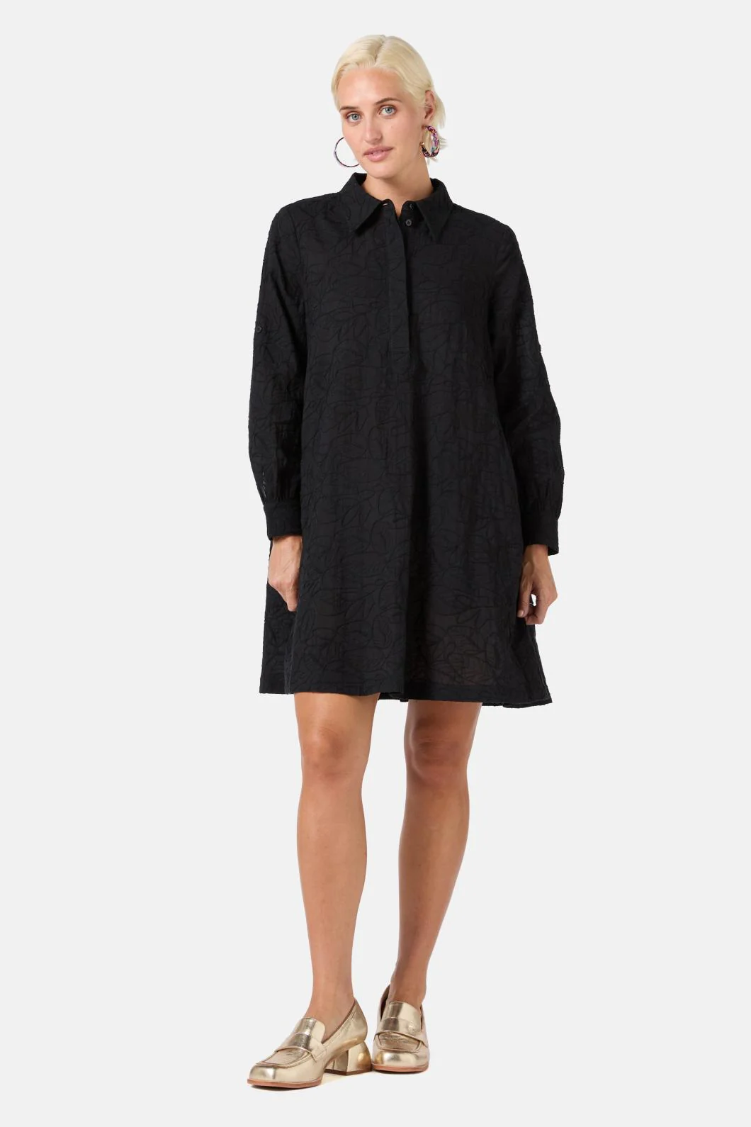 Blythe Shirt Dress - Image 2