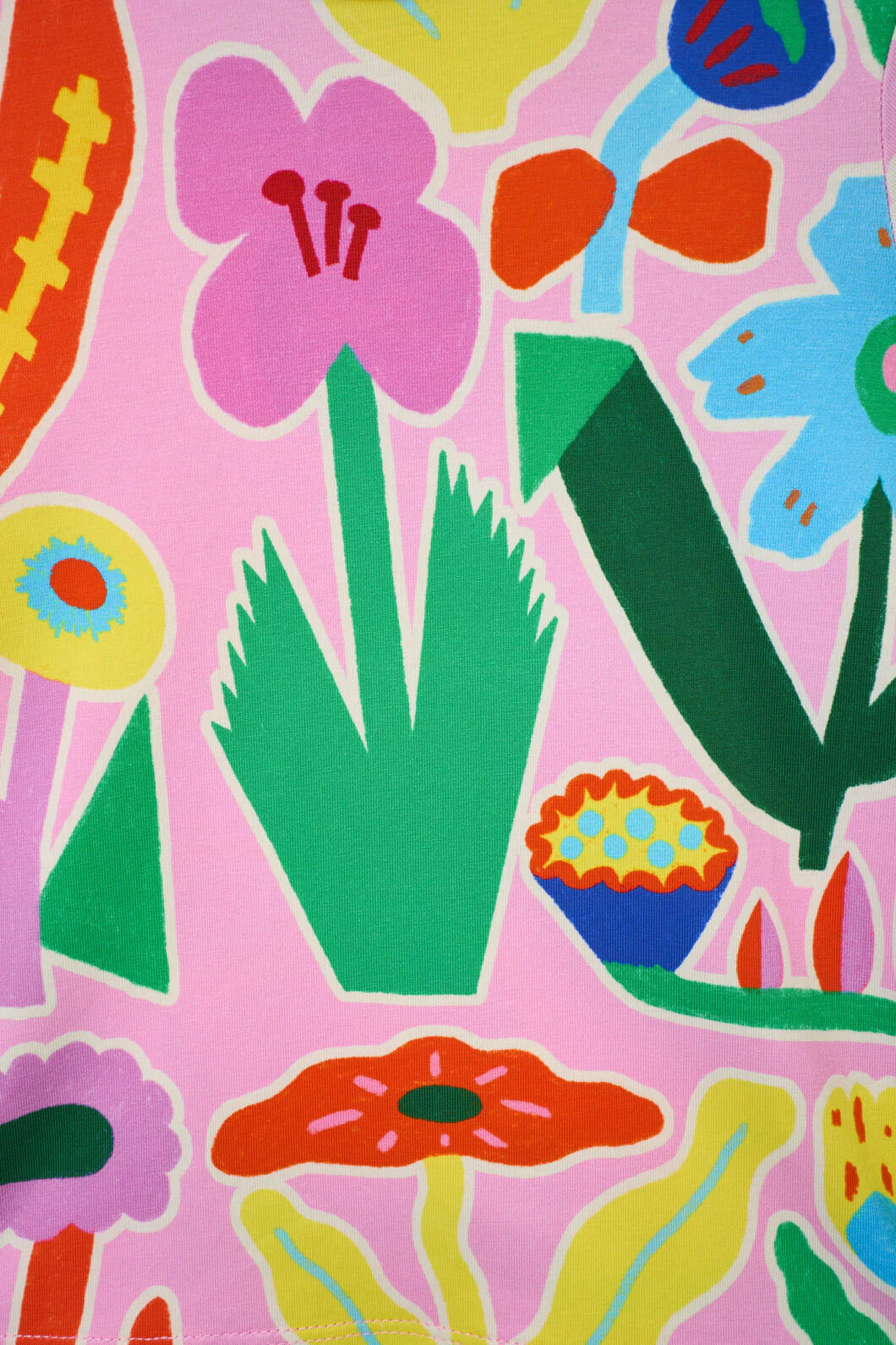Bold Floral Kids SS Tee - Image 3