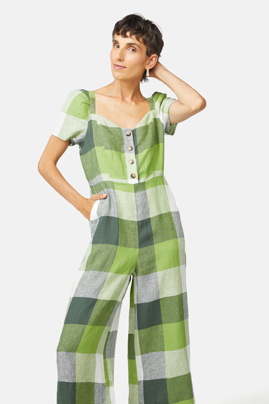 Buffalo Check Pantsuit - Image 6