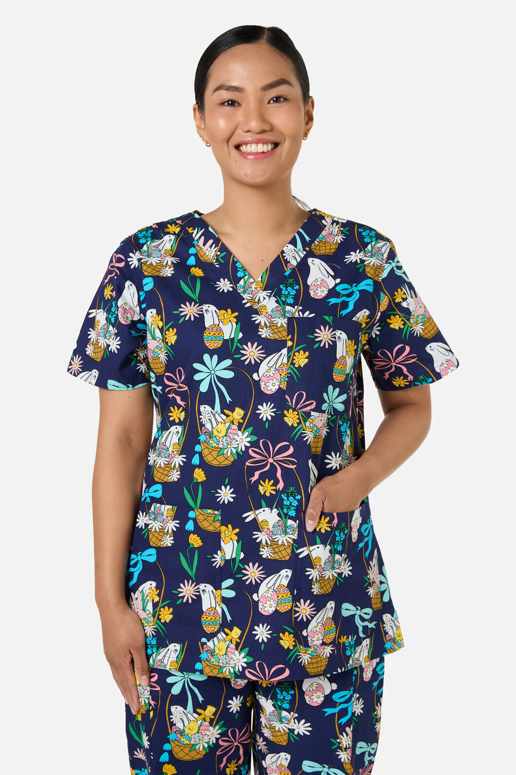 Bunny Basket Scrub Set - Image 5