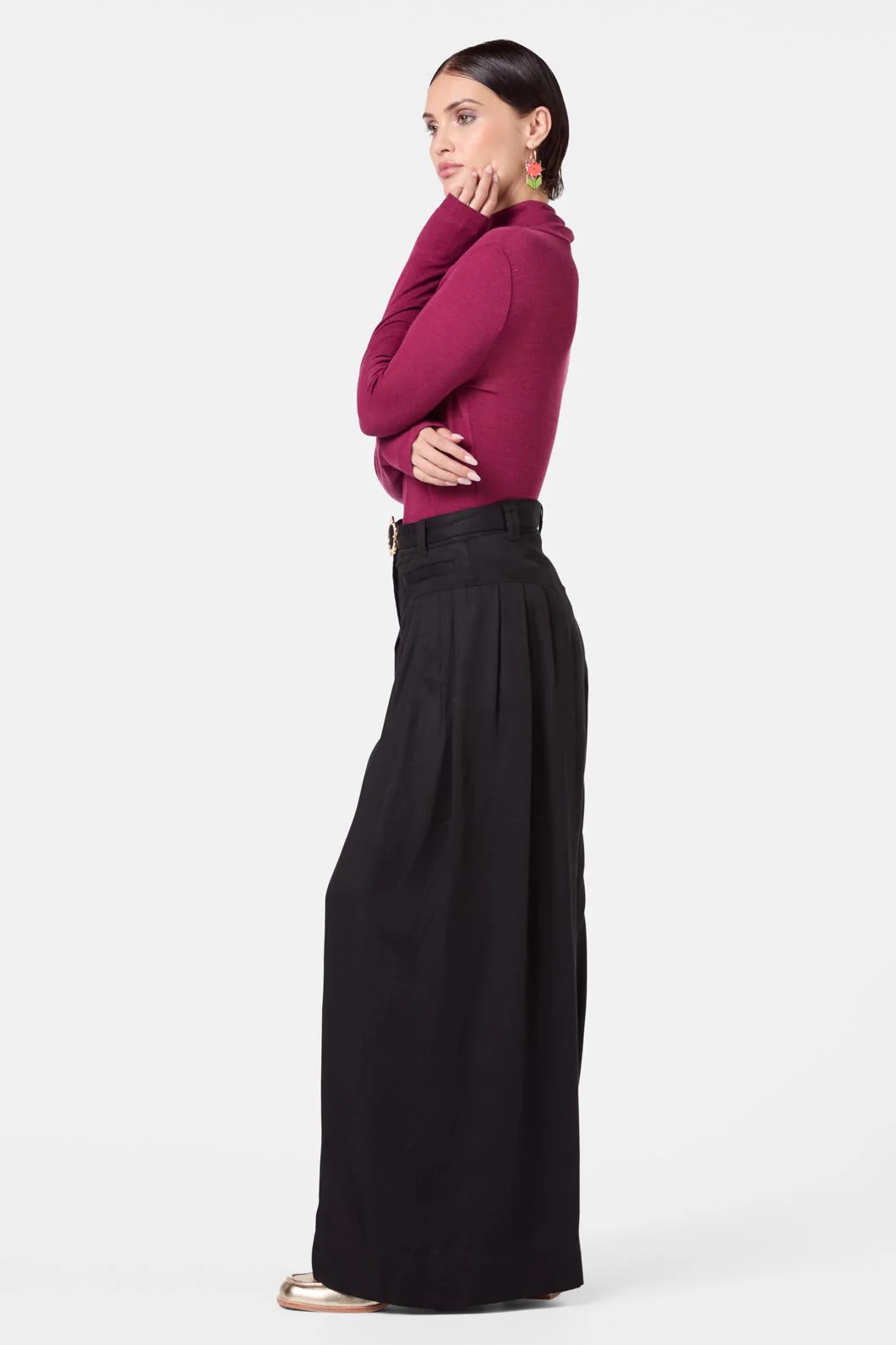 Carnaby Pleat Pant - Image 4
