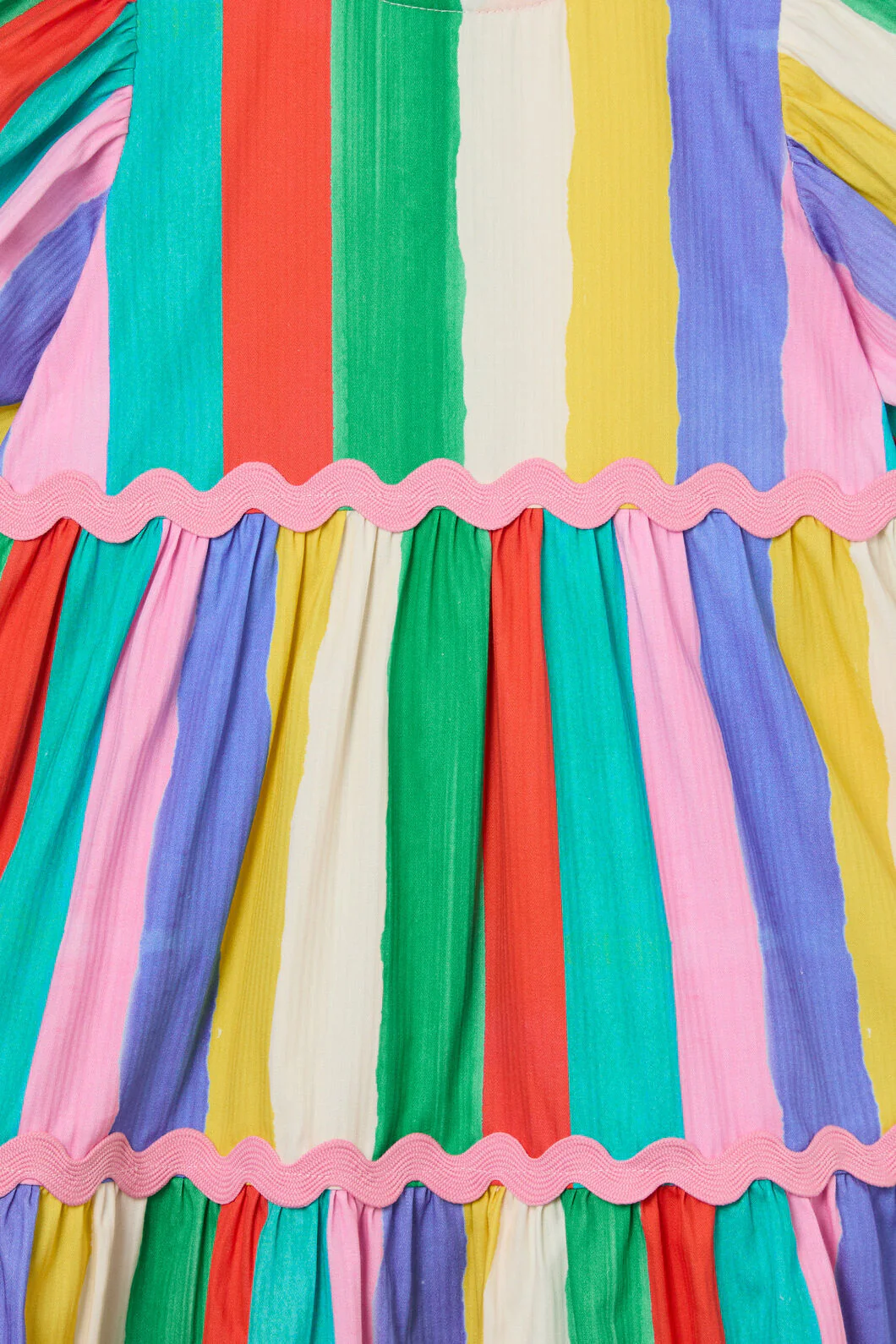 Carnival Stripe Kids Dress - Image 4