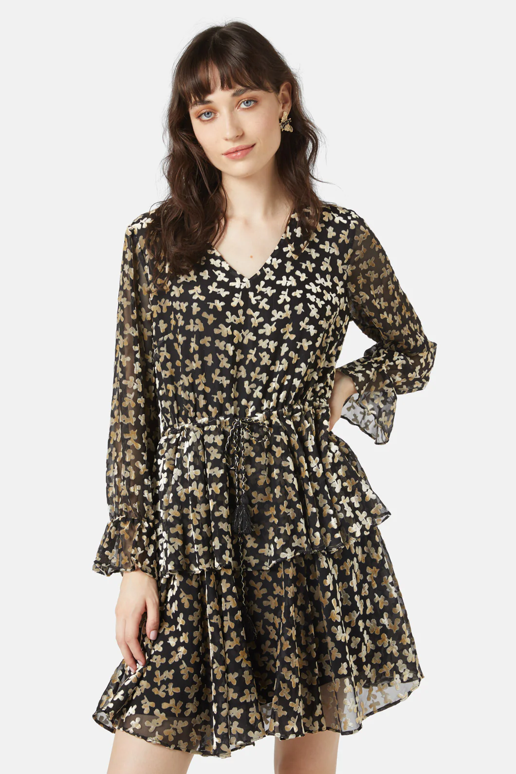Champaign Bubbles Devore Dress - Image 2