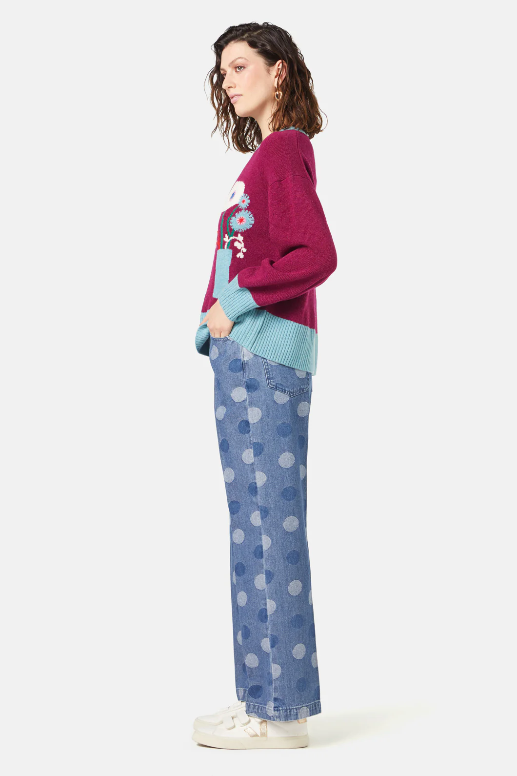 Collage Notes Jumper - Image 5