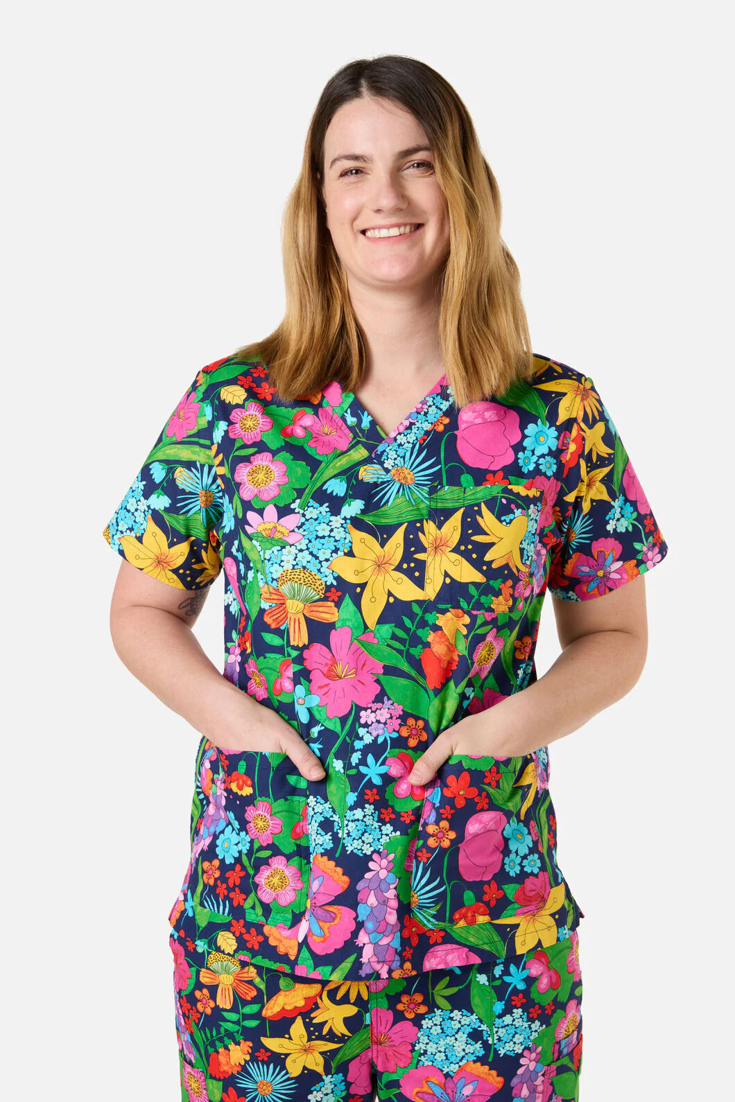 Cottage Floral Scrub Set - Image 4