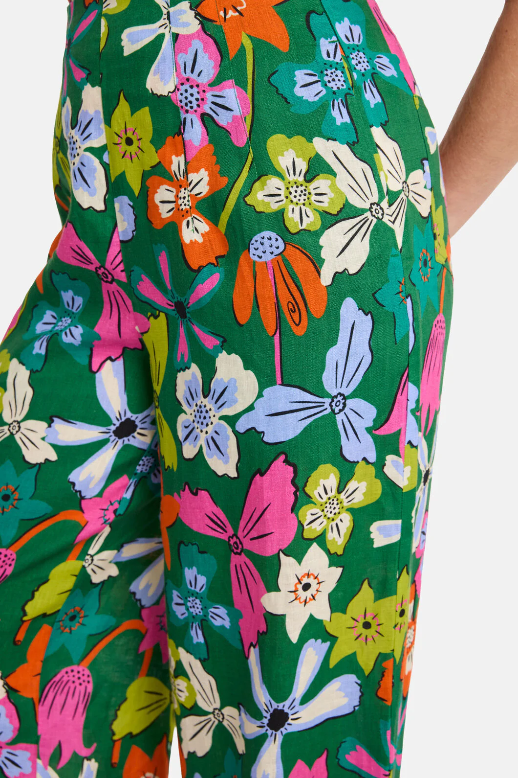 Daisy Chain Print Pant - Image 5