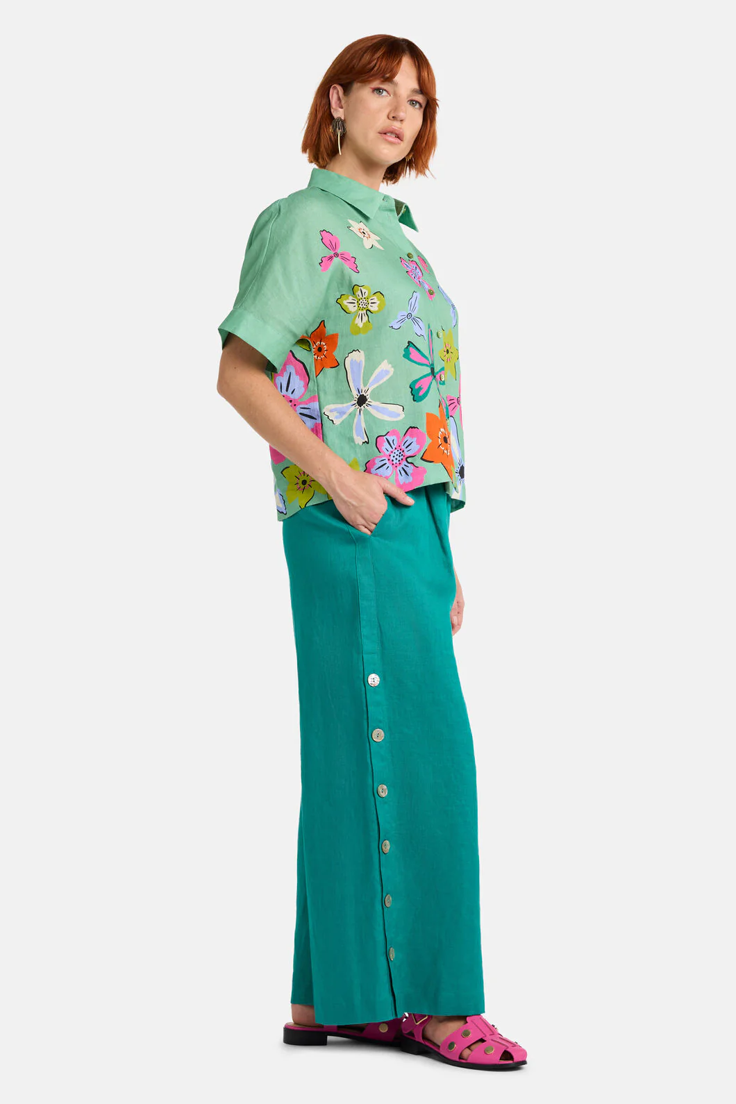 Daisy Chain Print Shirt - Image 4