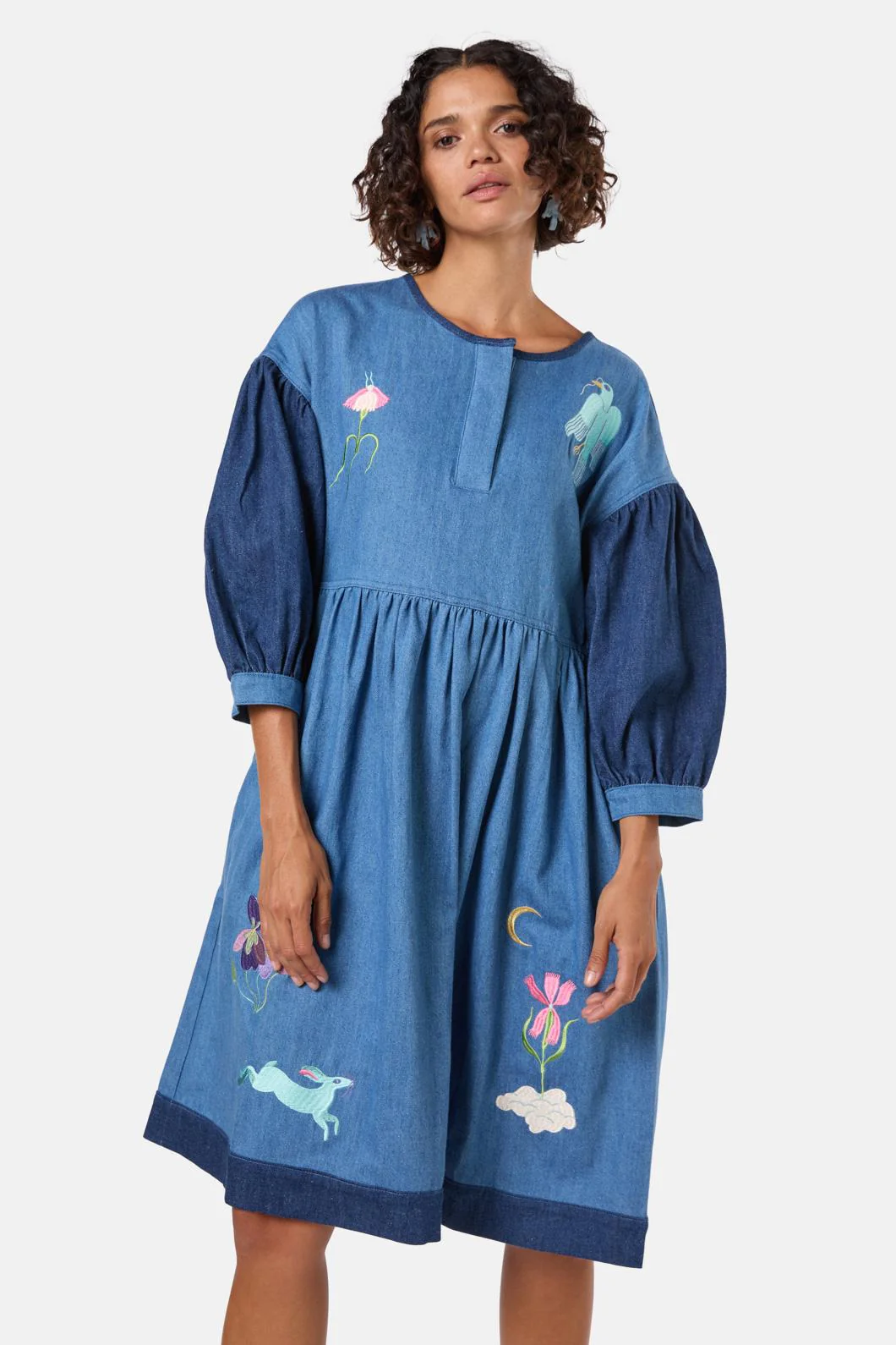 Daydream Denim Dress - Image 2
