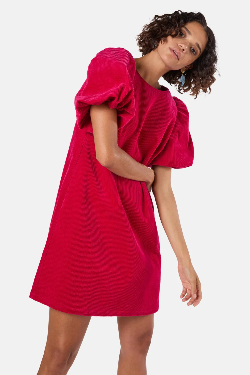 Dean Cord Smock Dress - Image 5