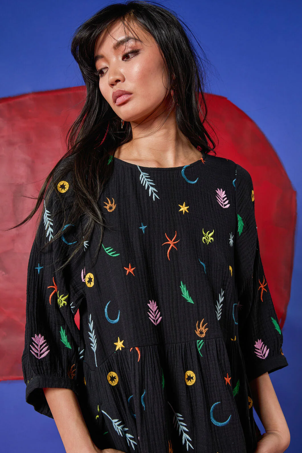 Desert Garden Smock Dress - Image 3