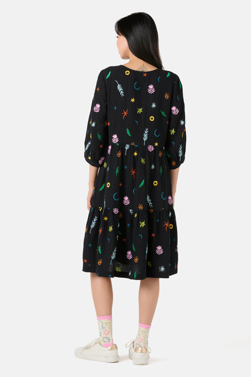 Desert Garden Smock Dress - Image 7