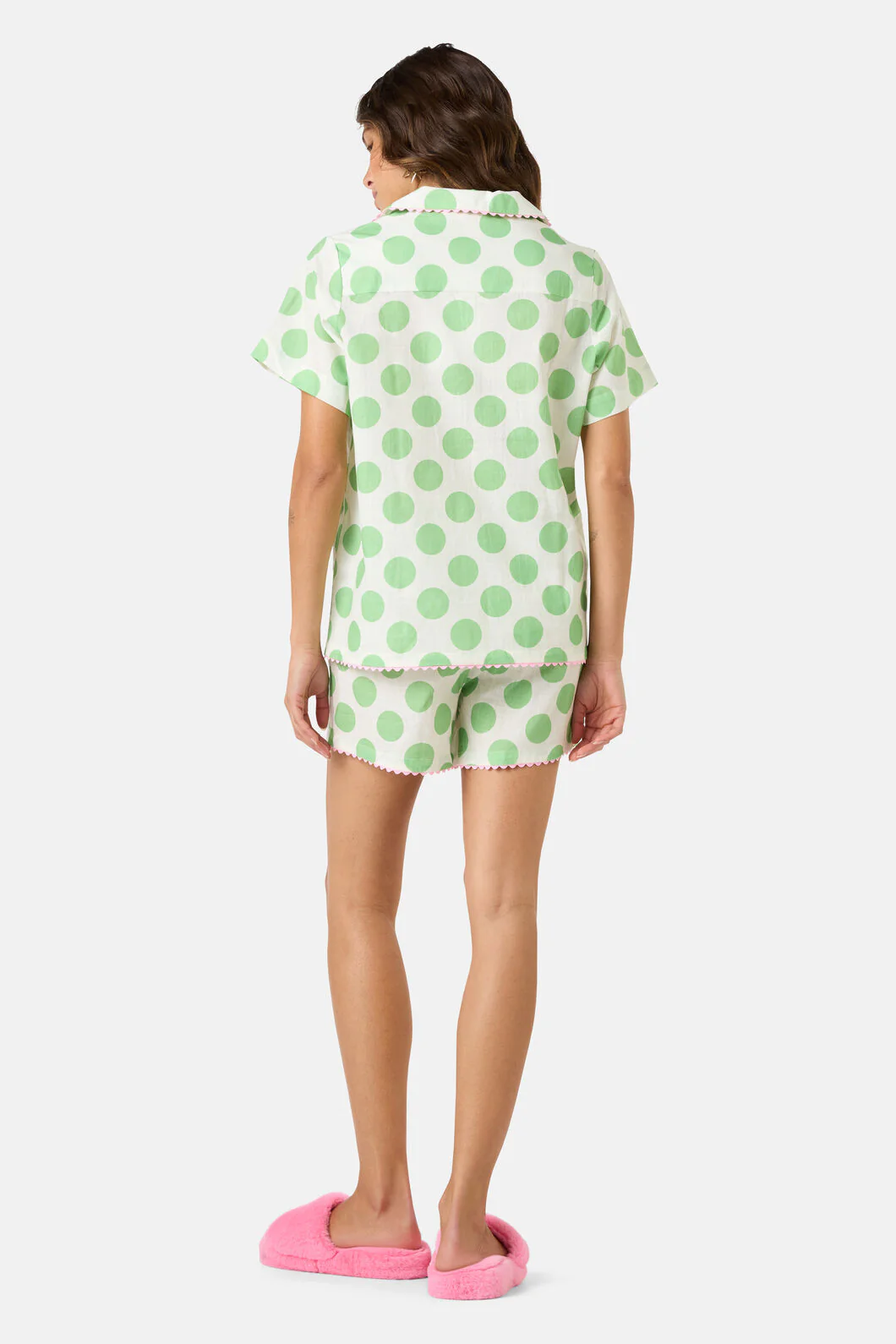 Dot Dot Snooze Pj Shorts Set - Image 5