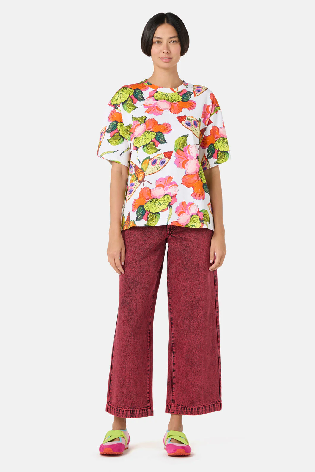 Elara Yardage Oversized Tee - Image 2
