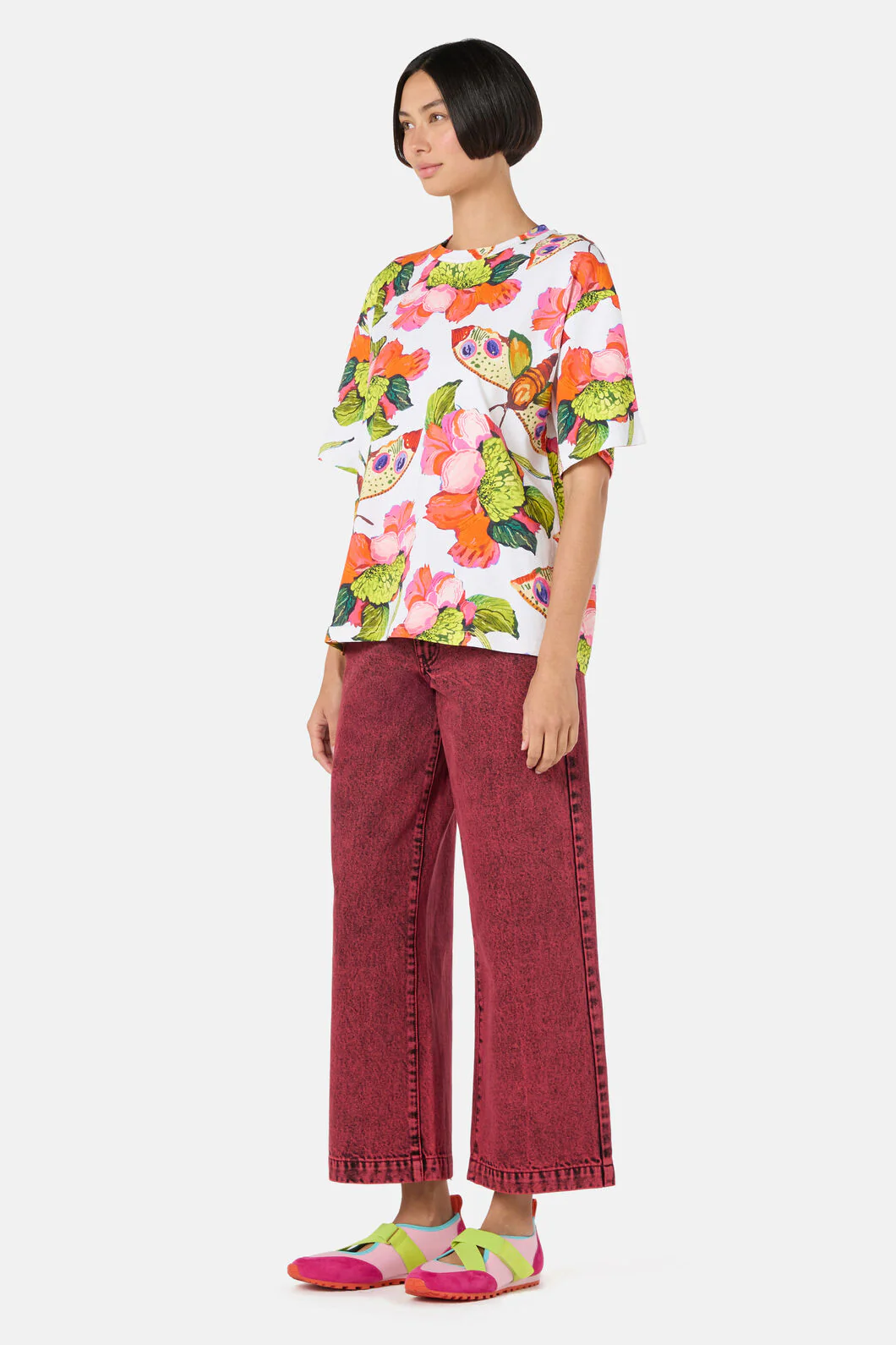 Elara Yardage Oversized Tee - Image 3