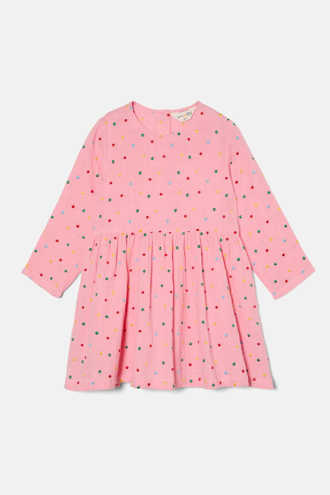 Emb Spot Kids Dress - Image 3