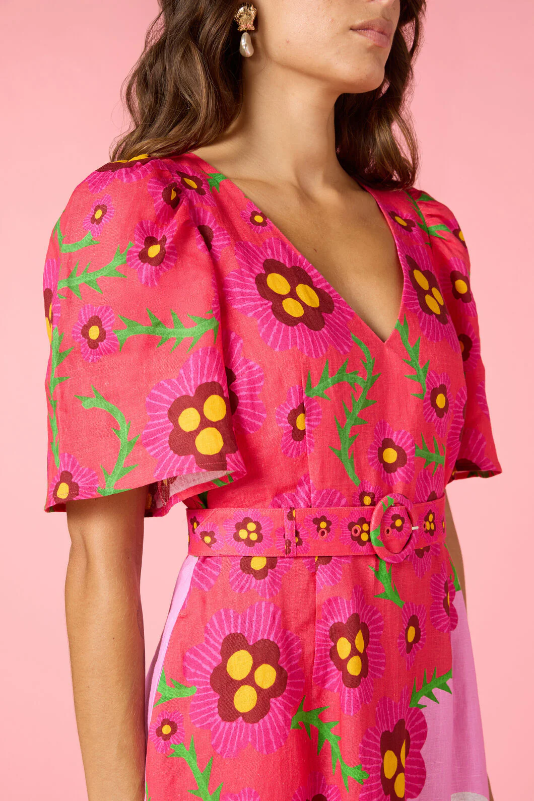 Eros Linen Summer Maxi Dress - Image 6