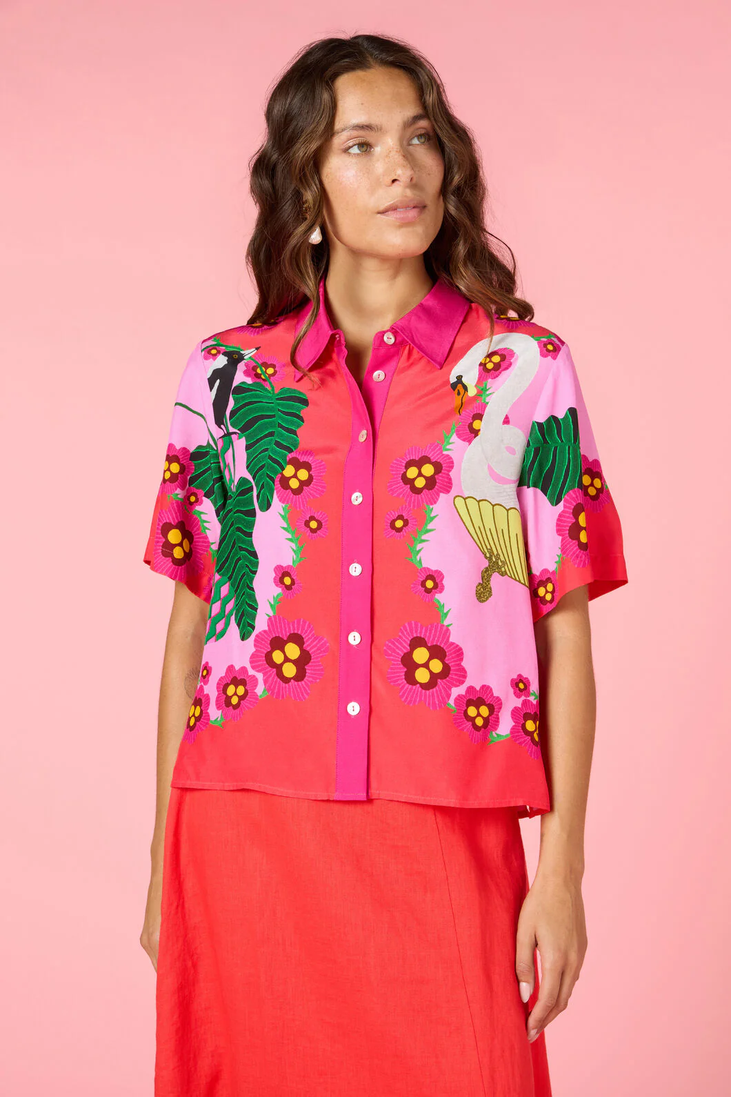 Eros Print Shirt - Image 6