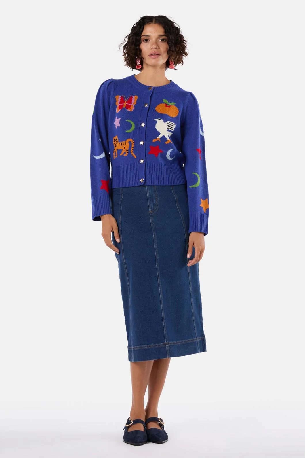 Fantasy Patchwork Cardigan - Image 3