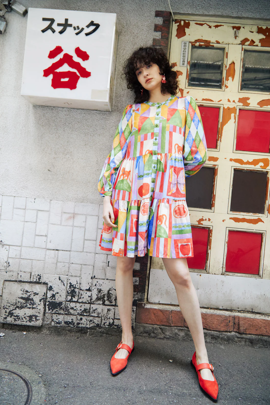 Fantasy Patchwork Dress - Image 3