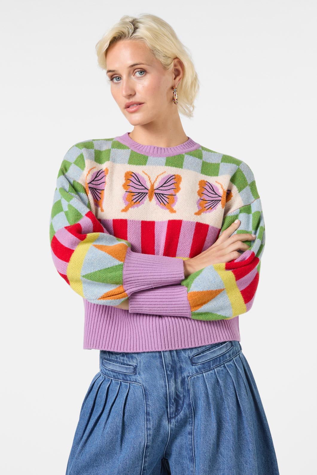 Fantasy Patchwork Jumper - Image 3