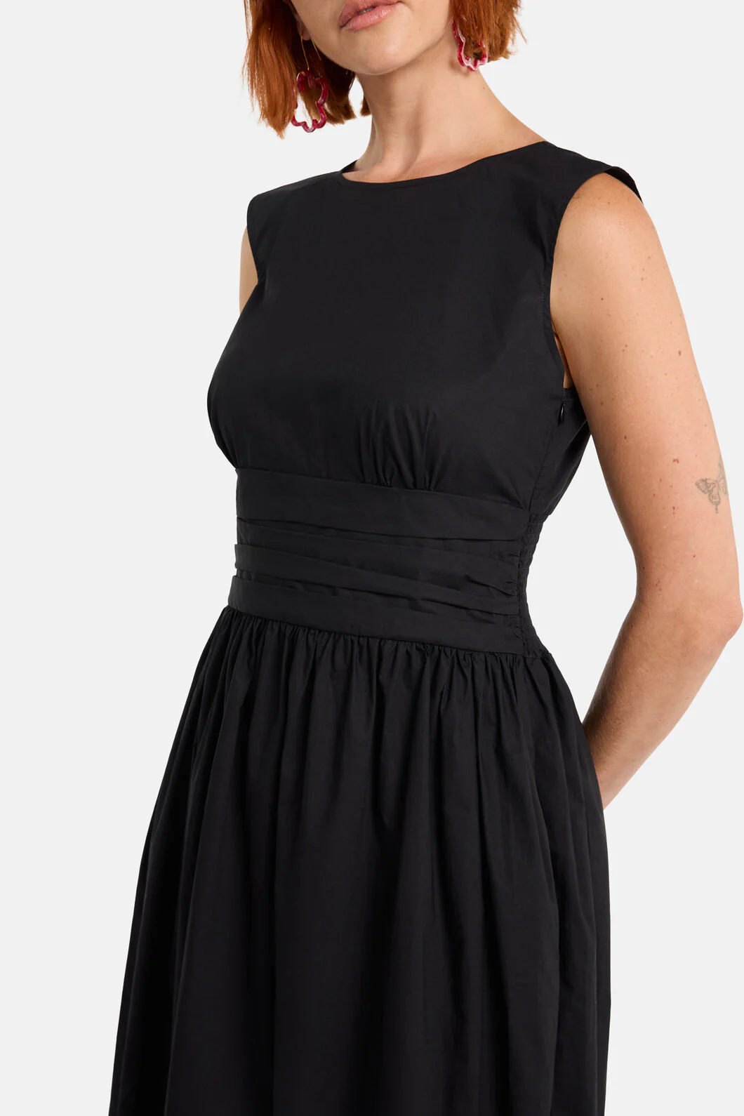 Felicia Organic Cotton Midi Dress - Image 5