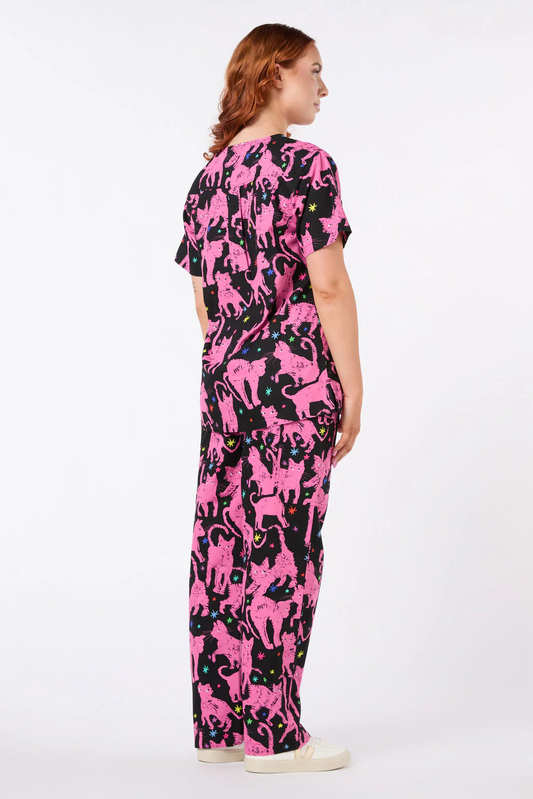 Feline Friends Scrub Set - Image 4