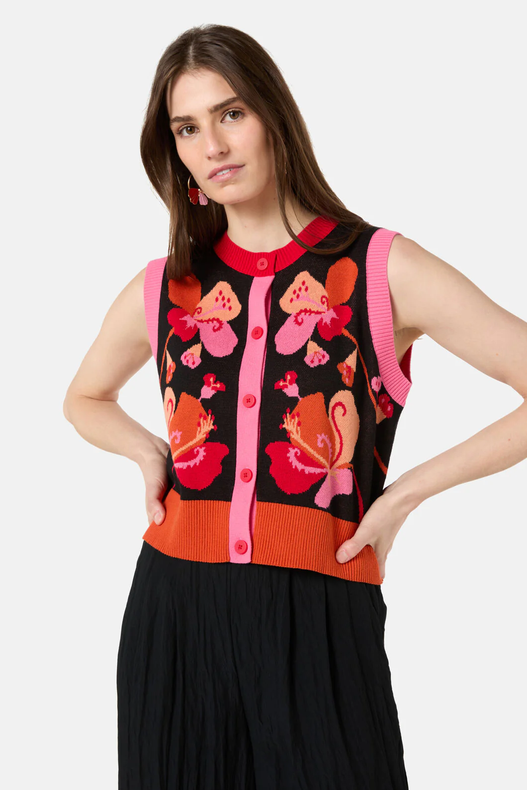 Flora Aurora Knit Vest - Image 3