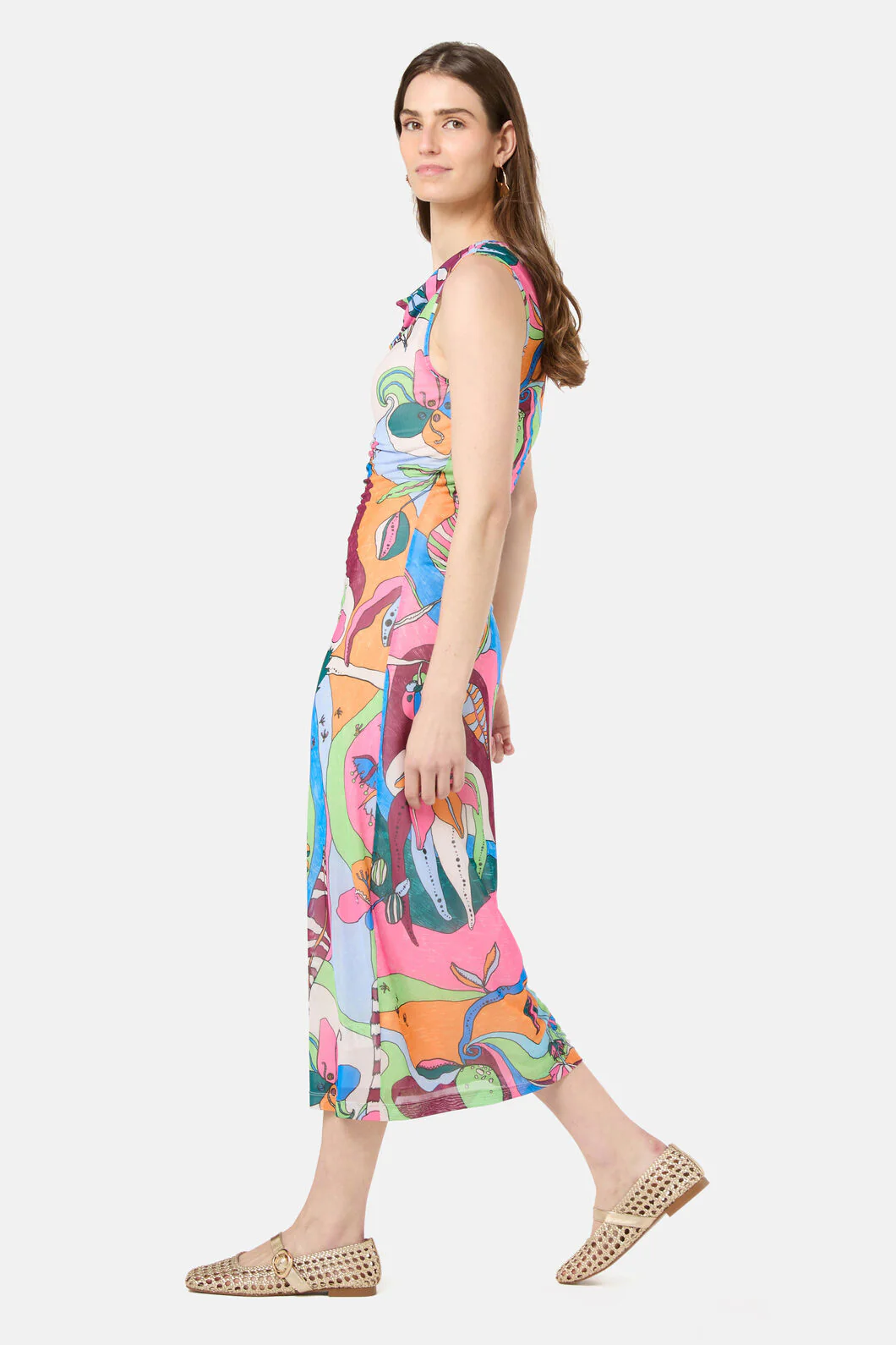 Flora Aurora Mesh Dress - Image 6