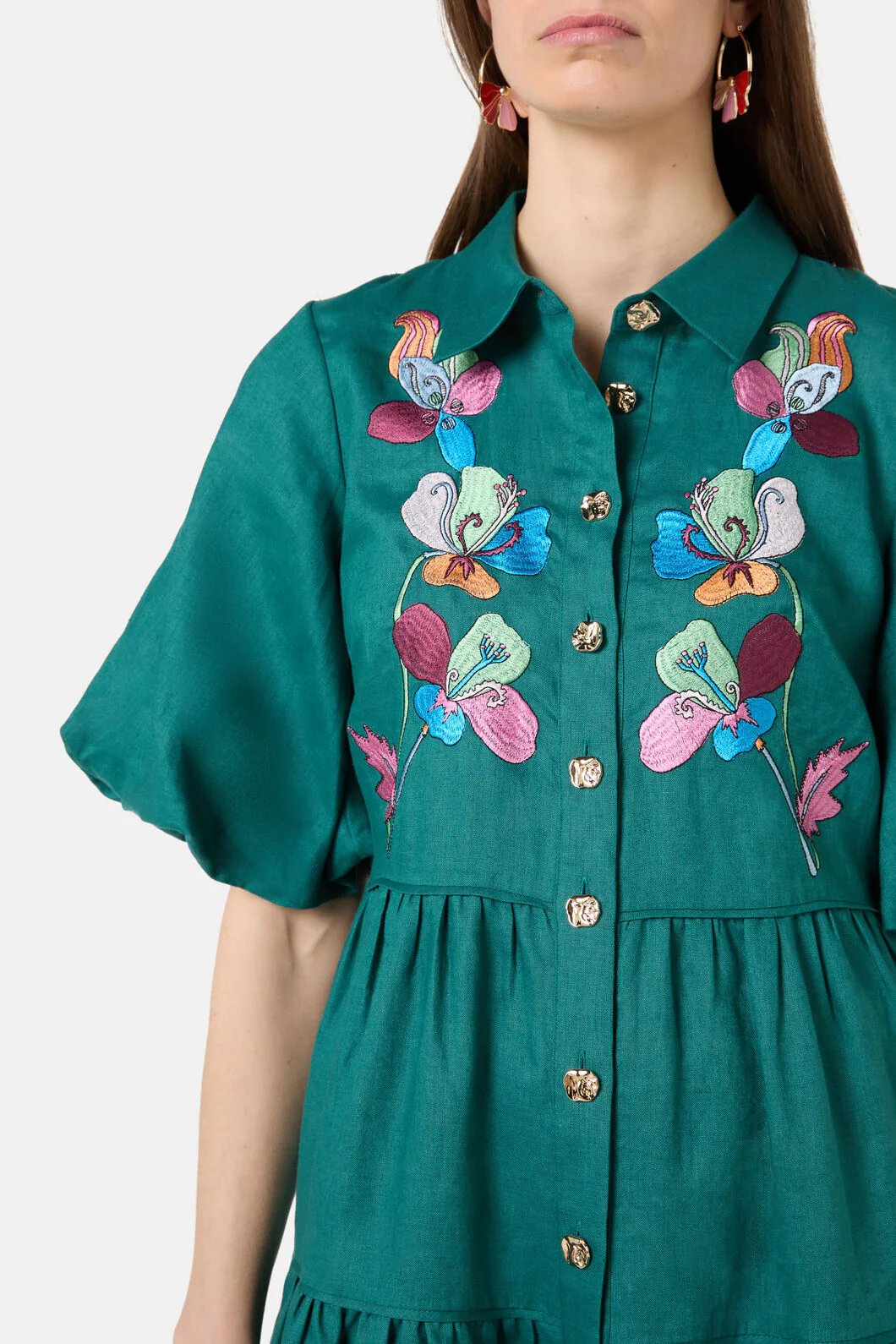 Flora Aurora Smock Dress - Image 9