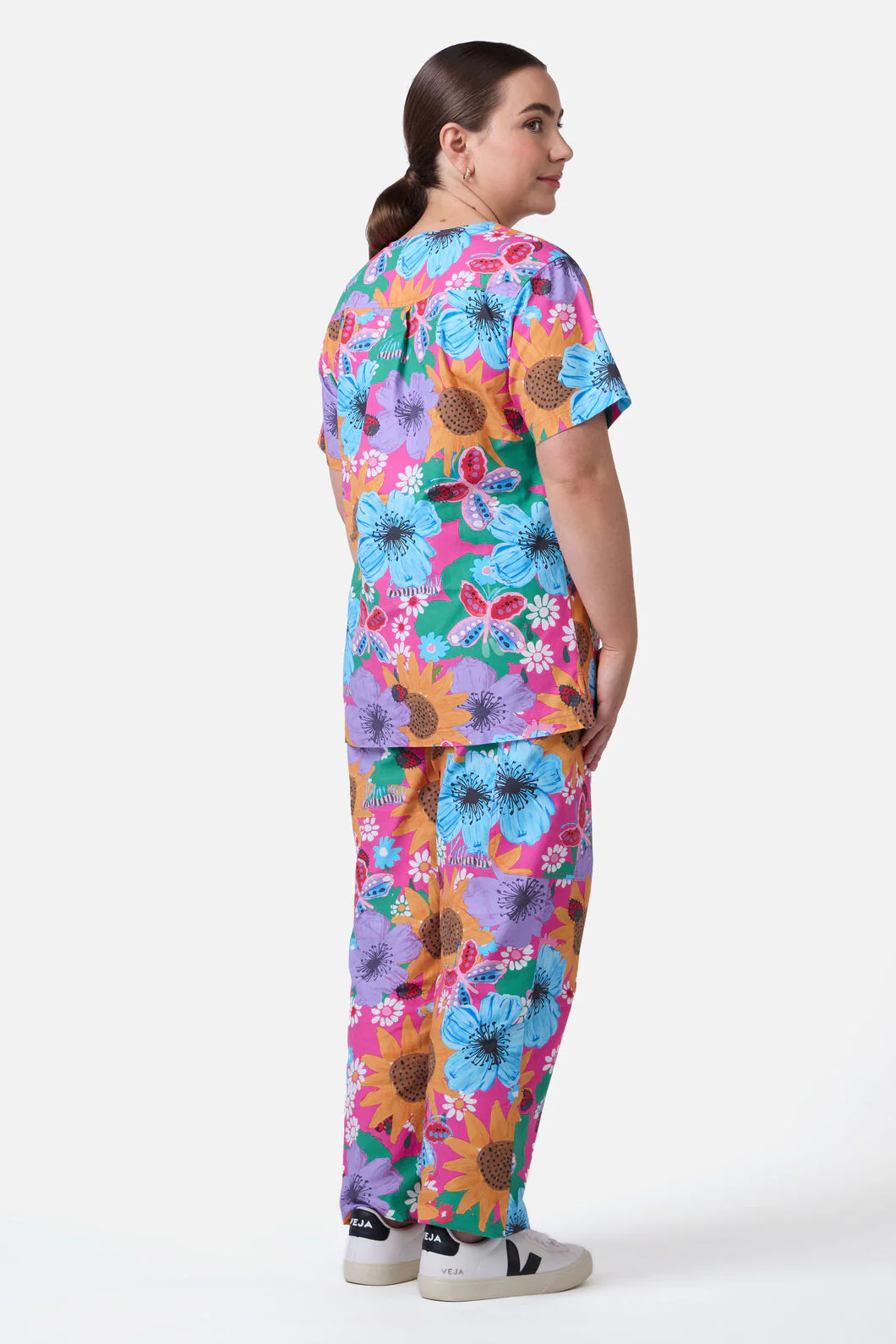 Floral Bouquet Scrub Set - Image 4