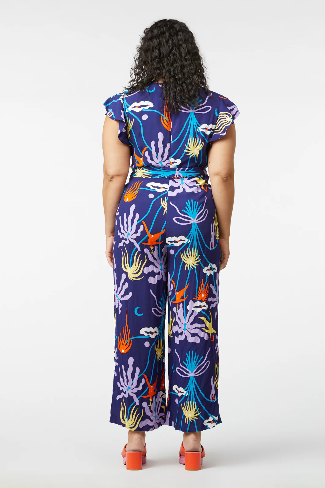 Floral Spring Pantsuit - Image 5