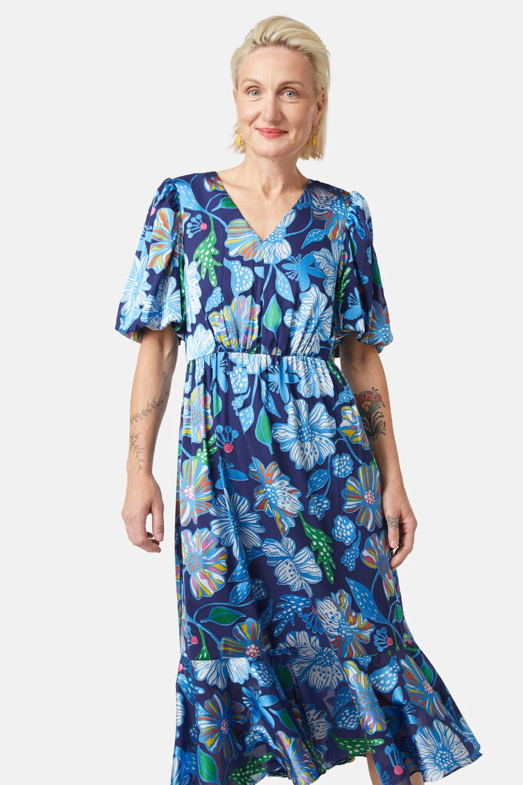 Flourish Burn Out Dress - Image 3
