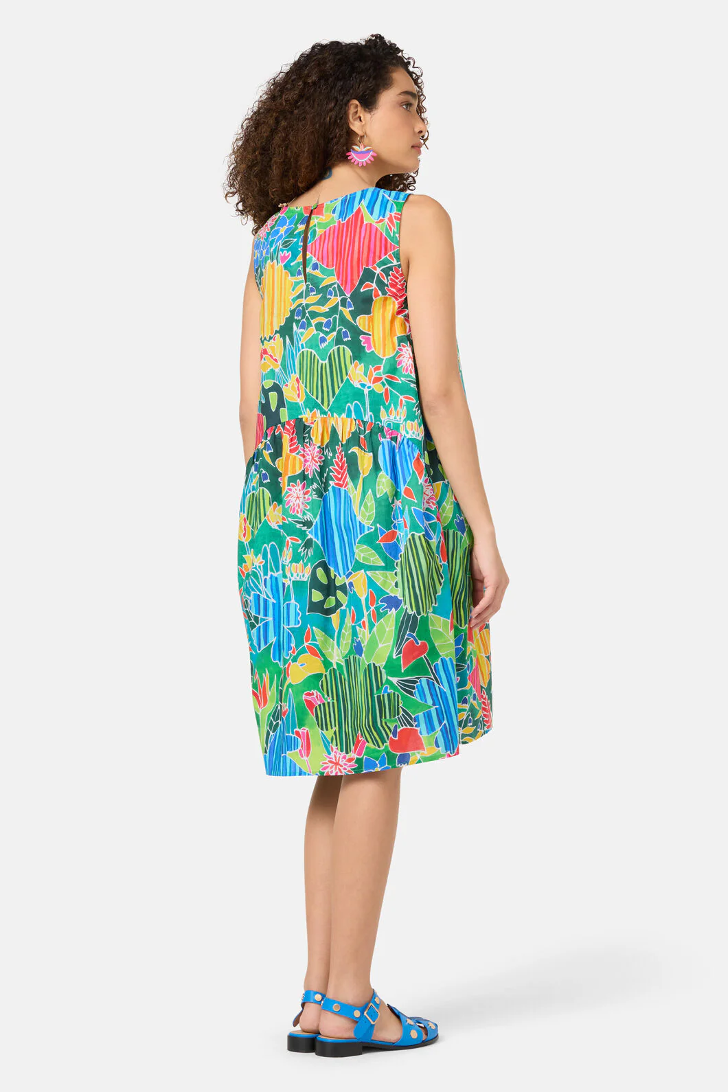 Flower Garden Tulip Dress - Image 4